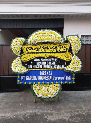 Papan Bunga Duka di Delang